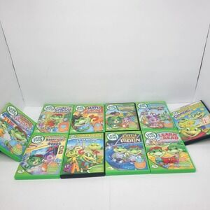 Leap Frog Mixes Lot Of 10.Educational Learning DVD's Math Phonics Reading